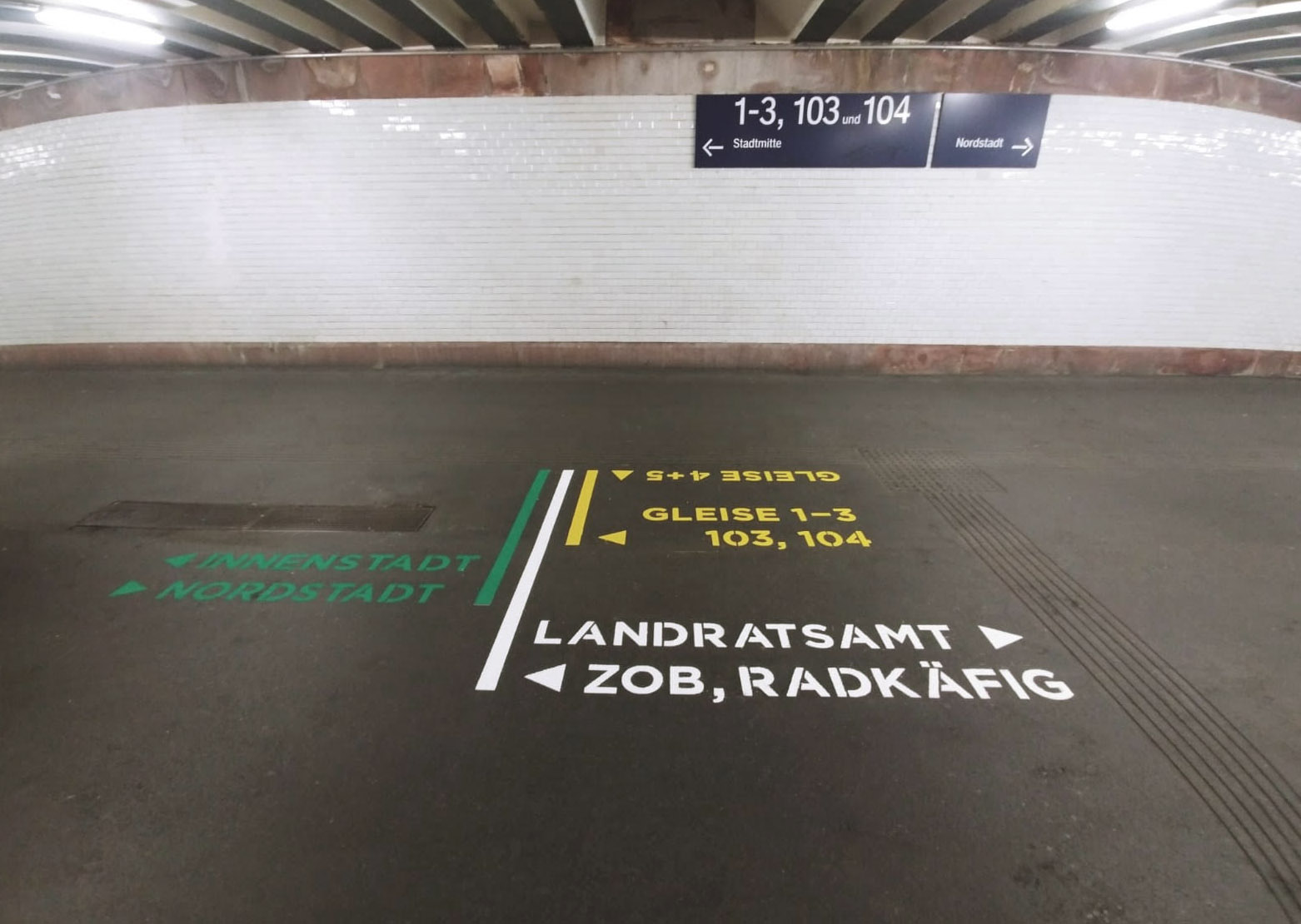 Fußgängerunterführung Pforzheim